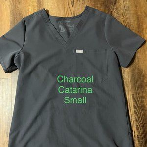 FIGS - Charcoal - Catarina - Small